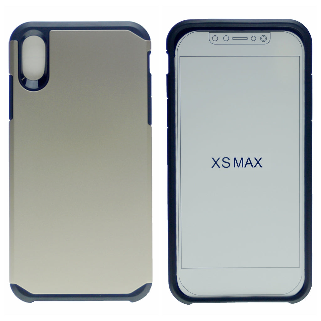 Matte Polish Hard PC Back + Full Cover Premium TPU Heavy Duty Rugged Shockproof Armor Case For iPhone XS Max 6.5"