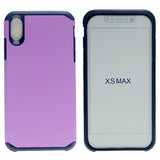 Matte Polish Hard PC Back + Full Cover Premium TPU Heavy Duty Rugged Shockproof Armor Case For iPhone XS Max 6.5"