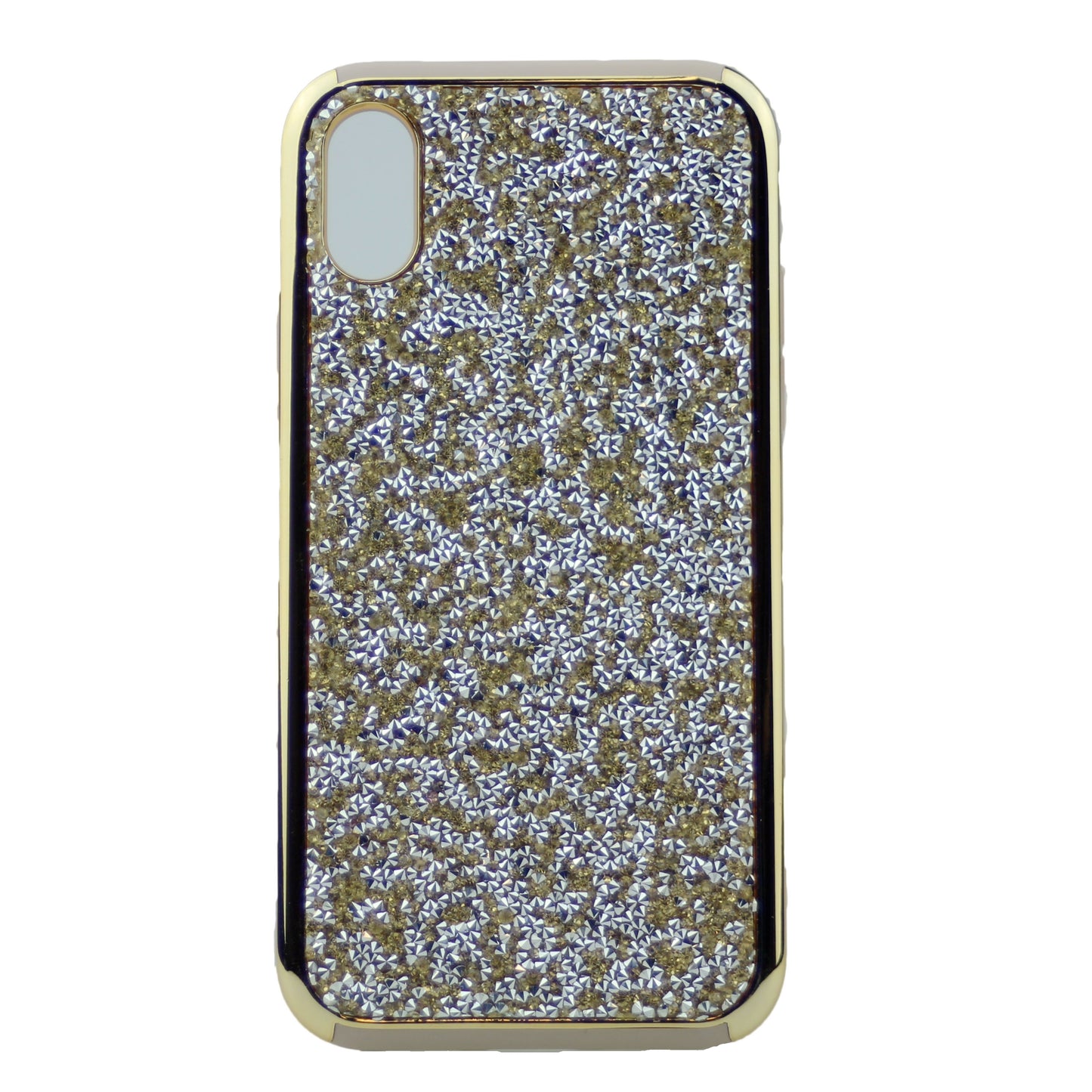 Shinny Bling Bling Dual Layer PC+TPU Protective Hybrid Case For iPhone XS Max 6.5"