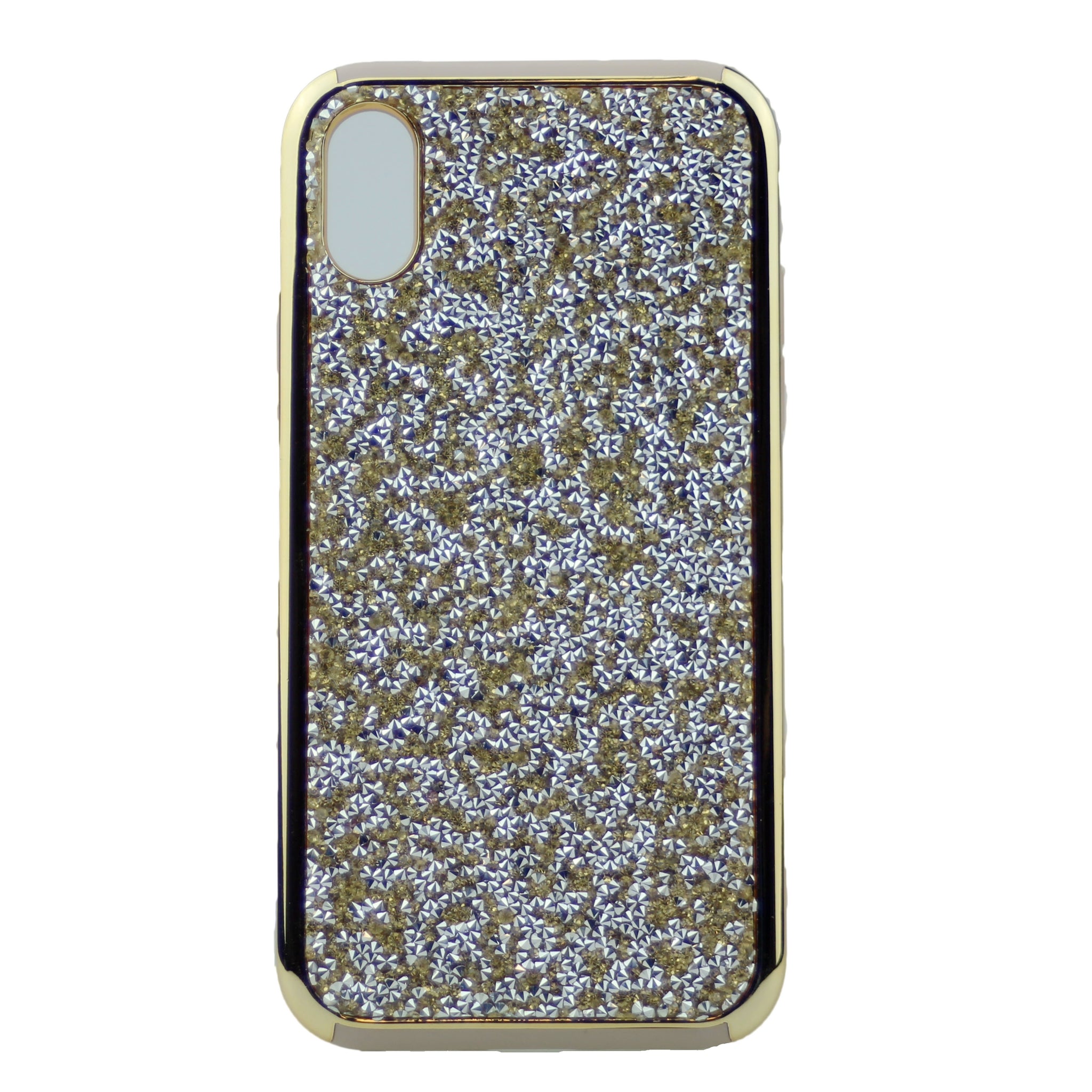 Shinny Bling Bling Dual Layer PC+TPU Protective Hybrid Case For iPhone XS Max 6.5"
