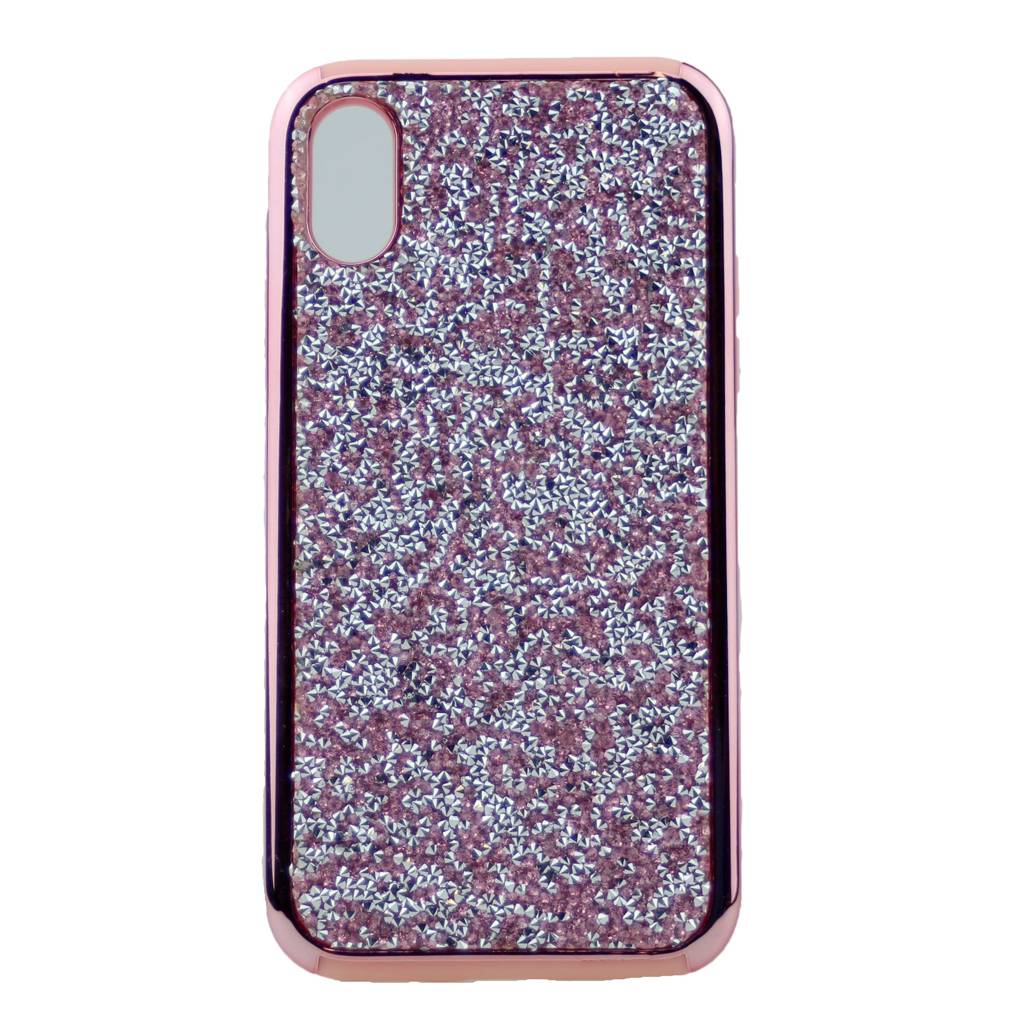Shinny Bling Bling Dual Layer PC+TPU Protective Hybrid Case For iPhone XS Max 6.5"
