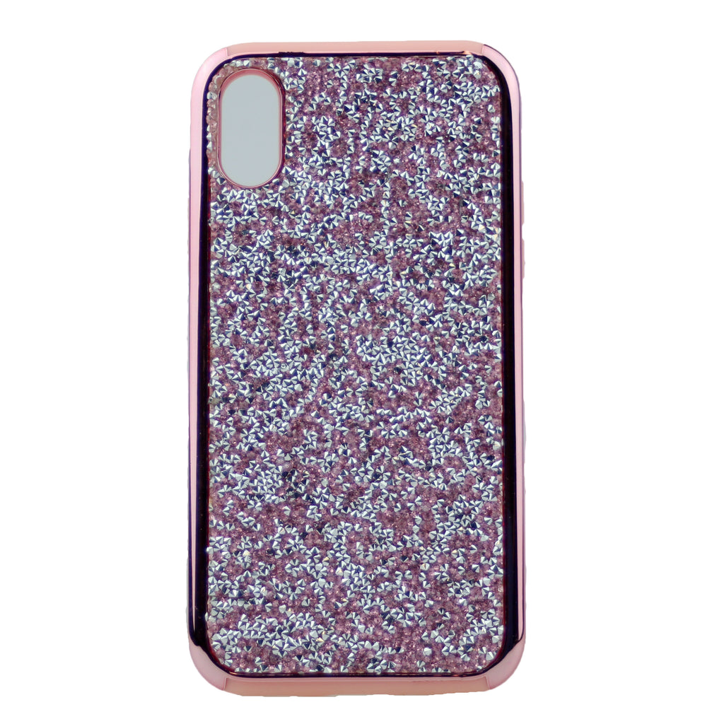 Shinny Bling Bling Dual Layer PC+TPU Protective Hybrid Case For iPhone XS Max 6.5"