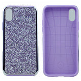 Shinny Bling Bling Dual Layer PC+TPU Protective Hybrid Case For iPhone XS Max 6.5"