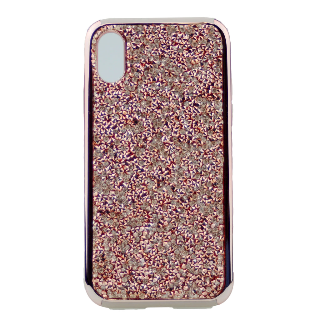 Shinny Bling Bling Dual Layer PC+TPU Protective Hybrid Case For iPhone XS Max 6.5"
