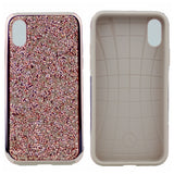 Shinny Bling Bling Dual Layer PC+TPU Protective Hybrid Case For iPhone XS Max 6.5"