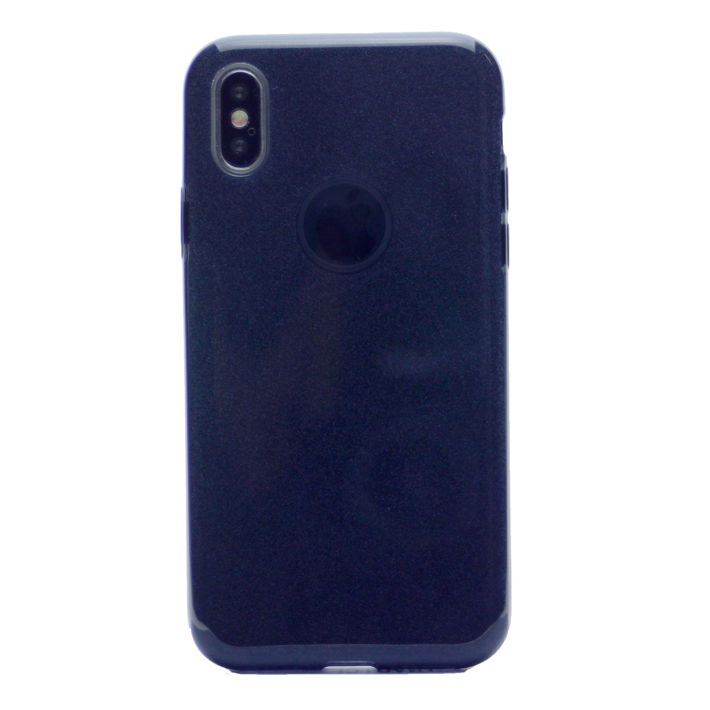 Clear Glitter Case, Protection Case Hard Plastic & Soft TPU Sturdy High Impact Resistant Cover for iPhone XS Max 6.5"