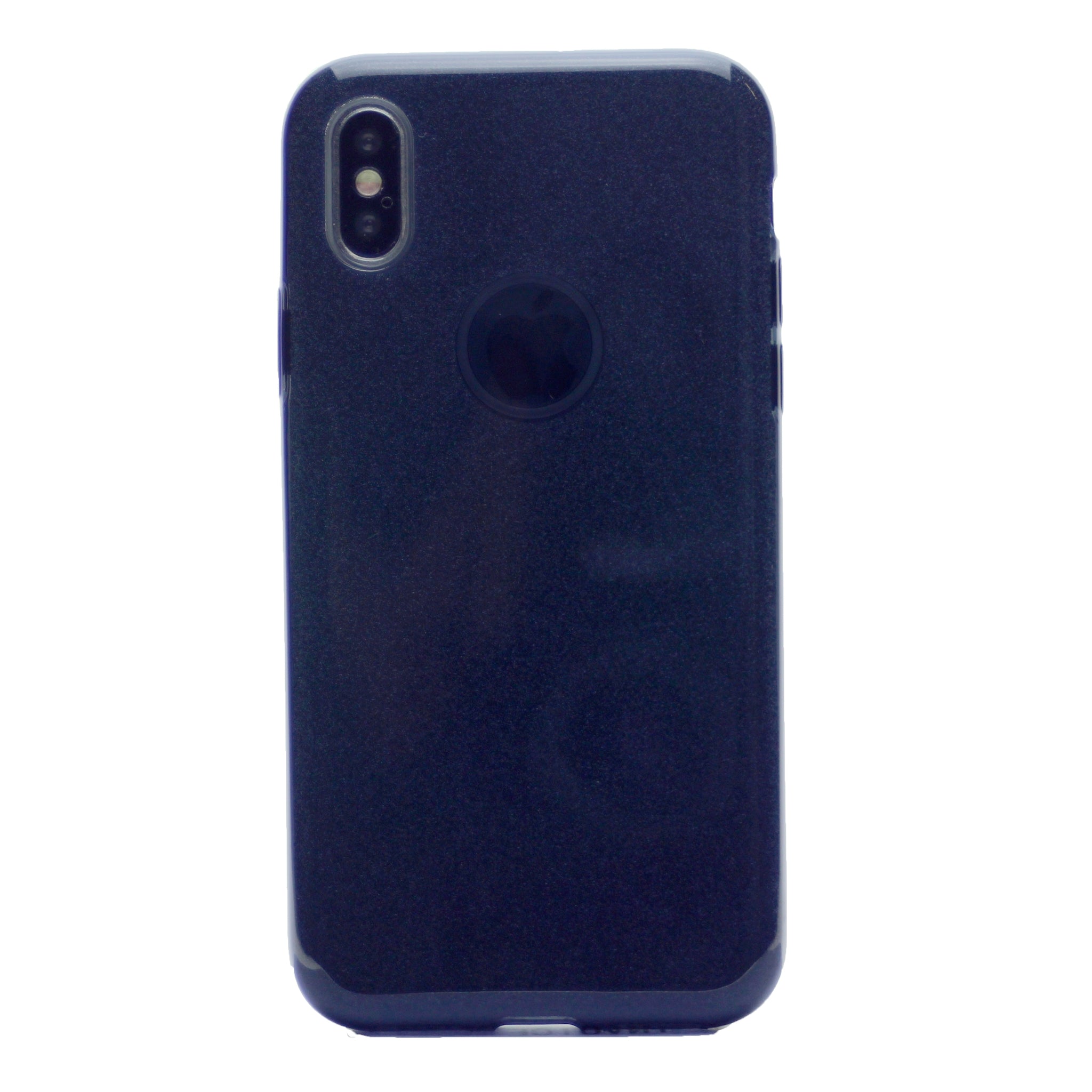 Clear Glitter Case, Protection Case Hard Plastic & Soft TPU Sturdy High Impact Resistant Cover for iPhone XS Max 6.5"