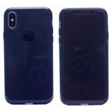 Clear Glitter Case, Protection Case Hard Plastic & Soft TPU Sturdy High Impact Resistant Cover for iPhone XS Max 6.5"