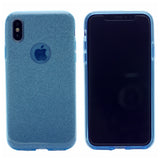 Clear Glitter Case, Protection Case Hard Plastic & Soft TPU Sturdy High Impact Resistant Cover for iPhone XS Max 6.5"
