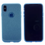 Clear Glitter Case, Protection Case Hard Plastic & Soft TPU Sturdy High Impact Resistant Cover for iPhone X(10), iPhone XS 5.8"