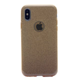 Clear Glitter Case, Protection Case Hard Plastic & Soft TPU Sturdy High Impact Resistant Cover for iPhone X(10), iPhone XS 5.8"