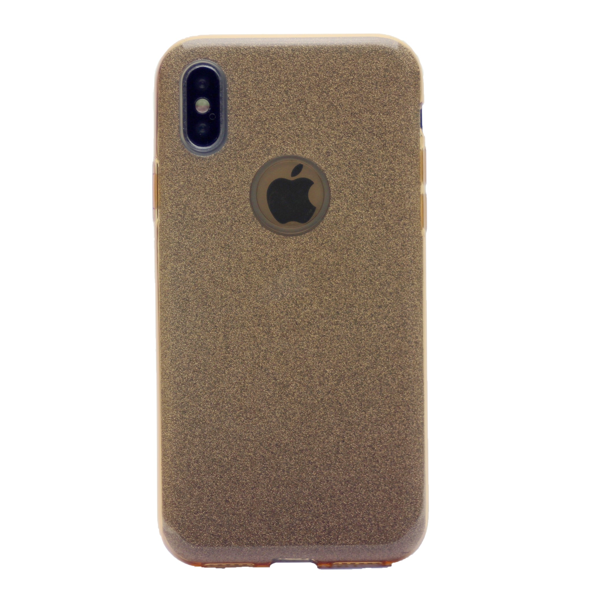 Clear Glitter Case, Protection Case Hard Plastic & Soft TPU Sturdy High Impact Resistant Cover for iPhone X(10), iPhone XS 5.8"