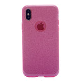 Clear Glitter Case, Protection Case Hard Plastic & Soft TPU Sturdy High Impact Resistant Cover for iPhone X(10), iPhone XS 5.8"