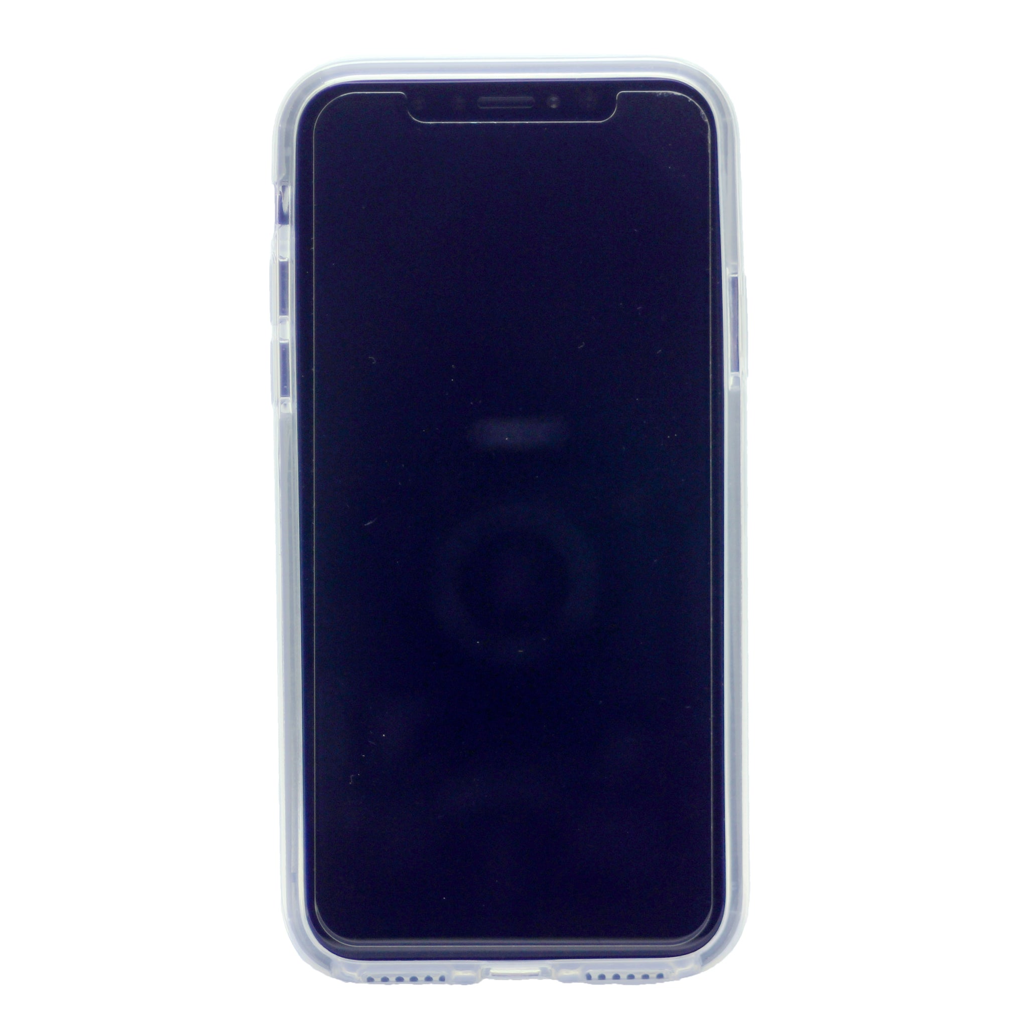 Clear Glitter Case, Protection Case Hard Plastic & Soft TPU Sturdy High Impact Resistant Cover for iPhone XS Max 6.5"