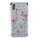 Flower Pattern Design Soft & Flexible TPU Thin Shockproof Case Cover For iPhone X(10), iPhone XS 5.8"