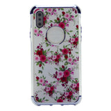 Flower Pattern Design Soft & Flexible TPU Thin Shockproof Case Cover For iPhone X(10), iPhone XS 5.8"