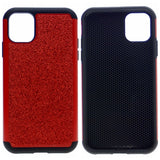 Sparkle Cover Armor Shockproof Hybrid Glitter Hard PC+Rubber Luxury Covers For iPhone 11 6.1"
