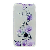 Hard PC Back w/ TPU Bumper+Flower Design Cover Phone Case for iPhone 11 Pro 5.8"