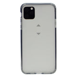 Soft Color Bumper TPU Combine w/Transparent PC Back Cover Case For iPhone 11 Pro 5.8"