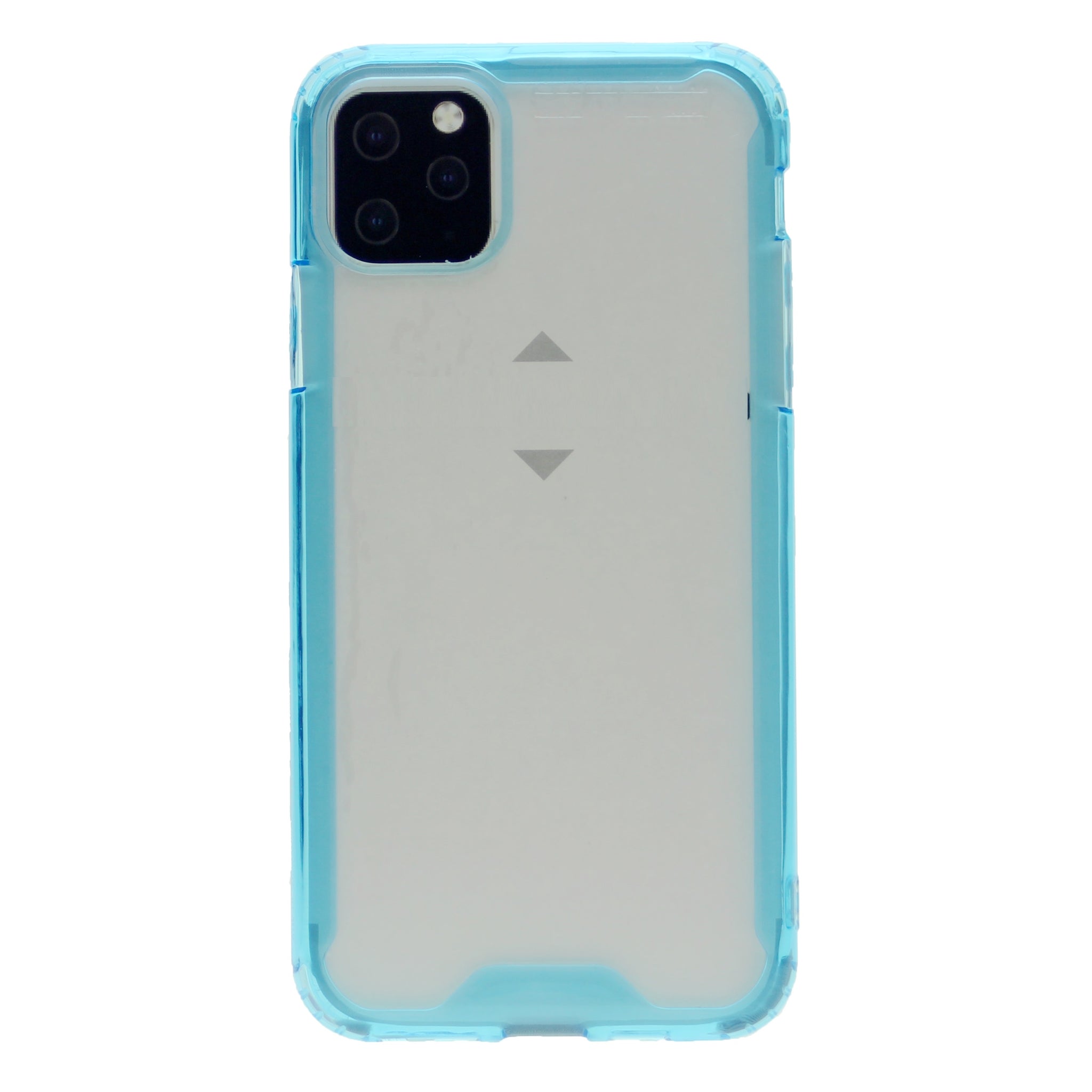 Soft Color Bumper TPU Combine w/Transparent PC Back Cover Case For iPhone 11 Pro 5.8"