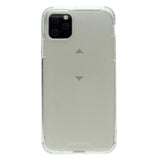 Soft Color Bumper TPU Combine w/Transparent PC Back Cover Case For iPhone 11 Pro 5.8"