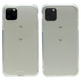Soft Color Bumper TPU Combine w/Transparent PC Back Cover Case For iPhone 11 Pro 5.8"
