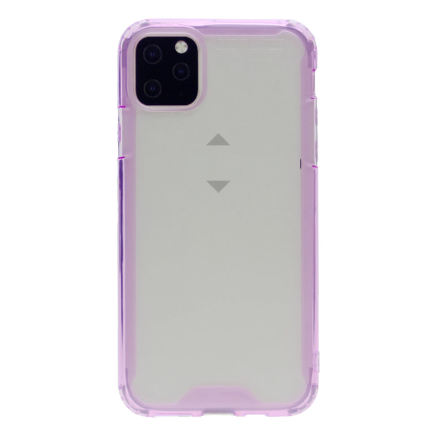 Soft Color Bumper TPU Combine w/Transparent PC Back Cover Case For iPhone 11 Pro 5.8"