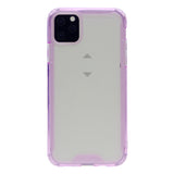 Soft Color Bumper TPU Combine w/Transparent PC Back Cover Case For iPhone 11 Pro 5.8"