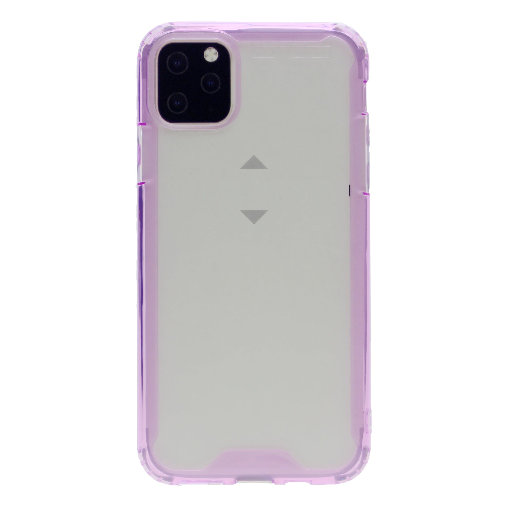 Soft Color Bumper TPU Combine w/Transparent PC Back Cover Case For iPhone 11 Pro 5.8"