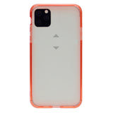 Soft Color Bumper TPU Combine w/Transparent PC Back Cover Case For iPhone 11 Pro 5.8"