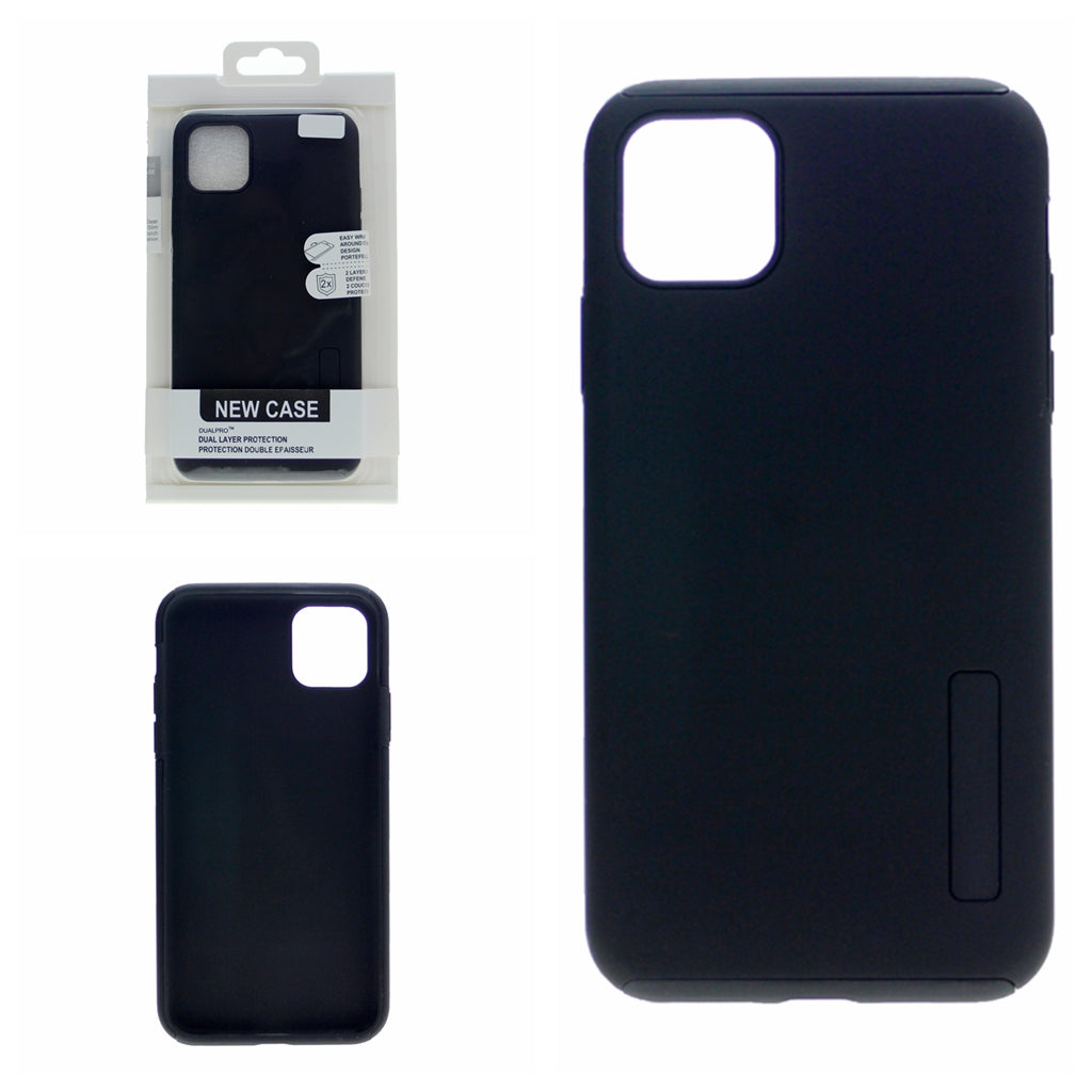 DualPro Case with Hybrid Shock Absorbing Drop Protection For iPhone 11 Pro Max 6."