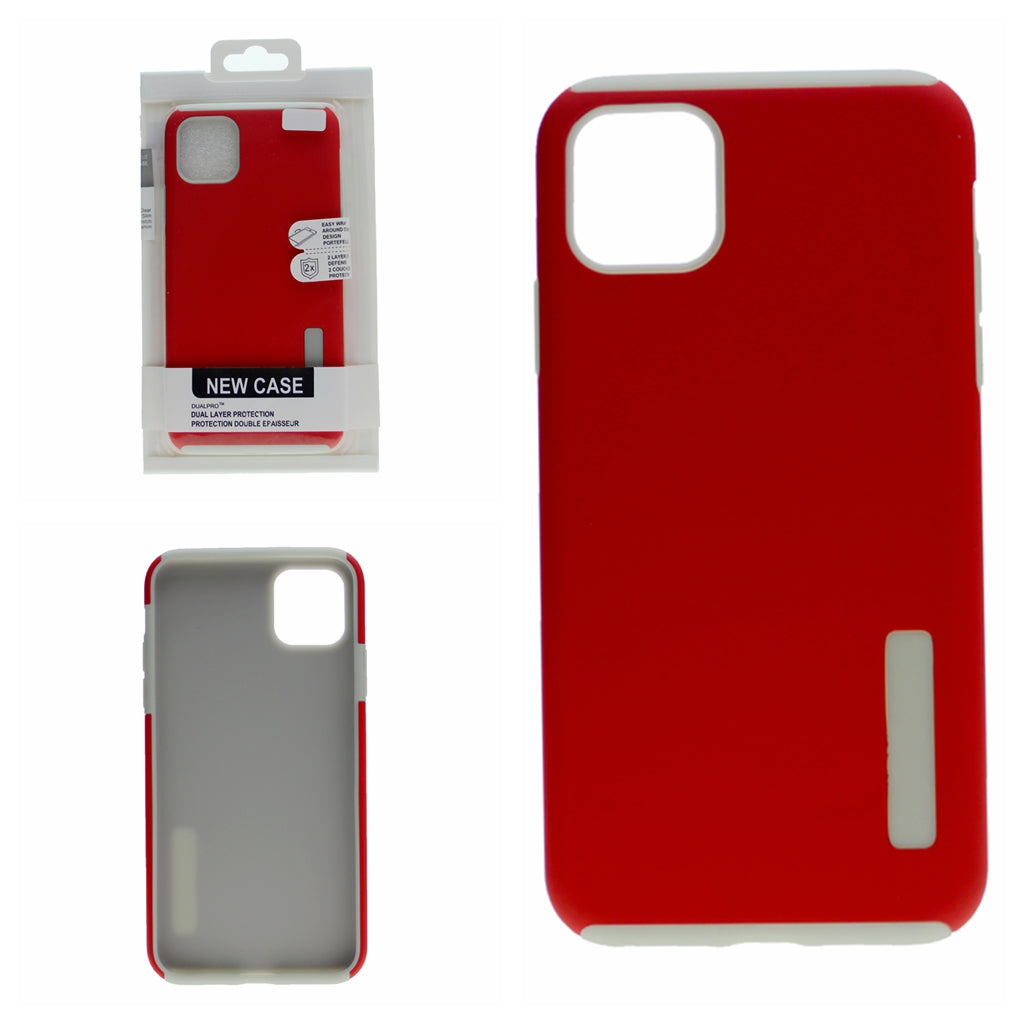 DualPro Case with Hybrid Shock Absorbing Drop Protection For iPhone 11 Pro Max 6."