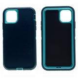 Shockproof Heavy Duty High Impact Resistant Rugged Hybrid Three Layer Armor Full Body Protection Case for iPhone 11 Pro 5.8"