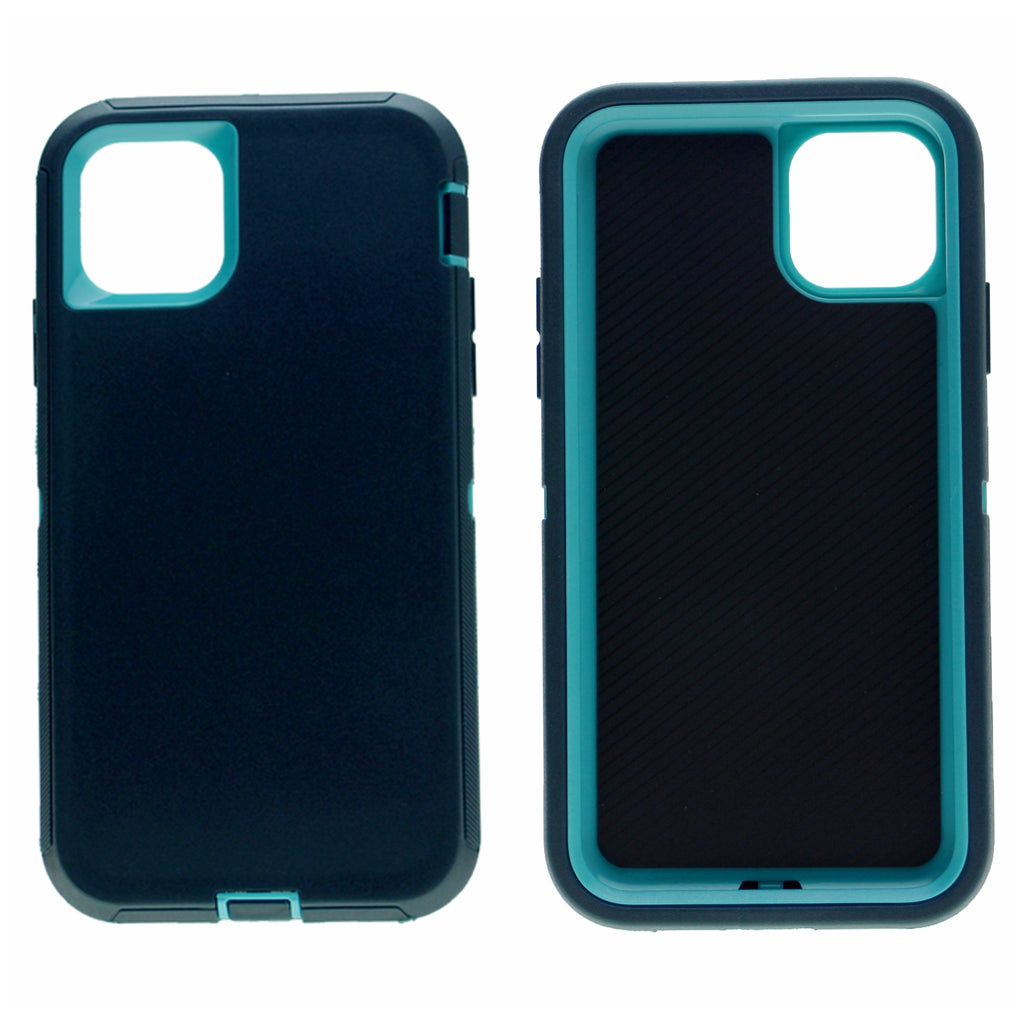 Shockproof Heavy Duty High Impact Resistant Rugged Hybrid Three Layer Armor Full Body Protection Case for iPhone 11 Pro 5.8"