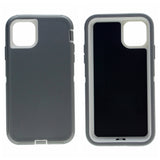 Shockproof Heavy Duty High Impact Resistant Rugged Hybrid Three Layer Armor Full Body Protection Case for iPhone 11 Pro 5.8"