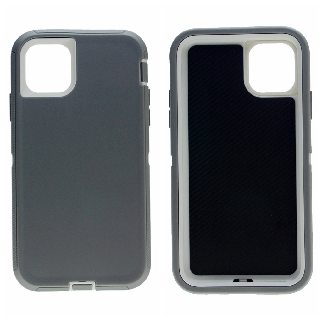 Shockproof Heavy Duty High Impact Resistant Rugged Hybrid Three Layer Armor Full Body Protection Case for iPhone 11 Pro 5.8"