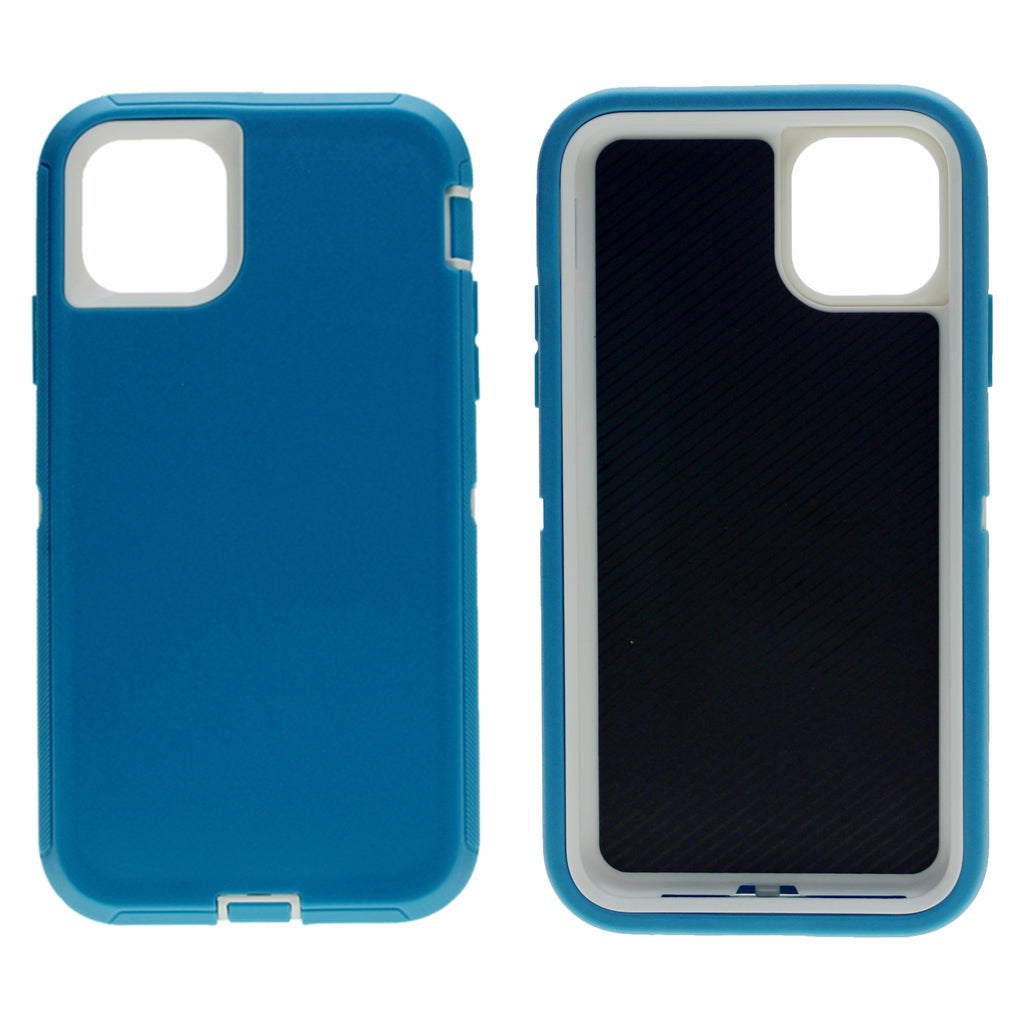 Shockproof Heavy Duty High Impact Resistant Rugged Hybrid Three Layer Armor Full Body Protection Case for iPhone 11 Pro 5.8"