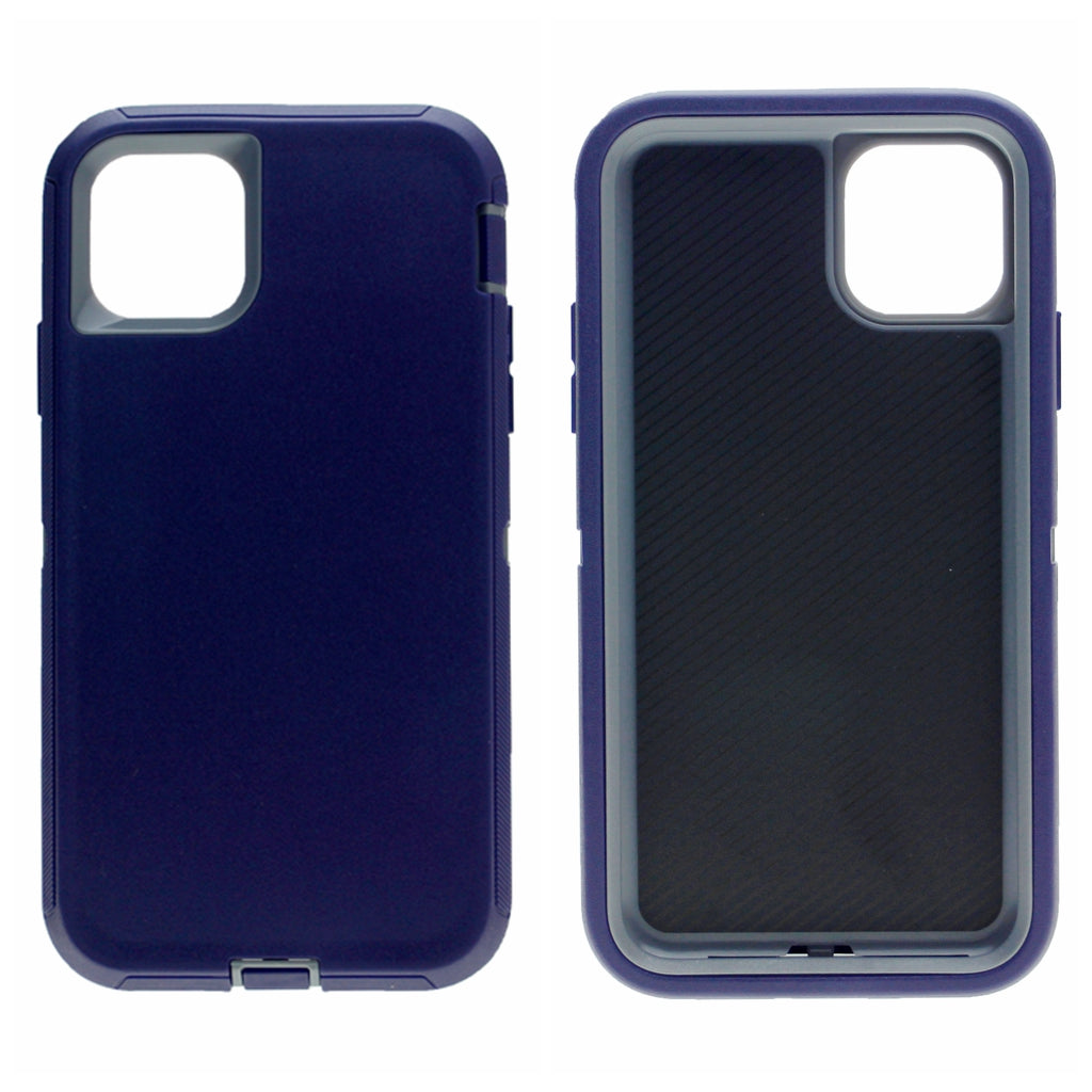 Shockproof Heavy Duty High Impact Resistant Rugged Hybrid Three Layer Armor Full Body Protection Case for iPhone 11 Pro 5.8"