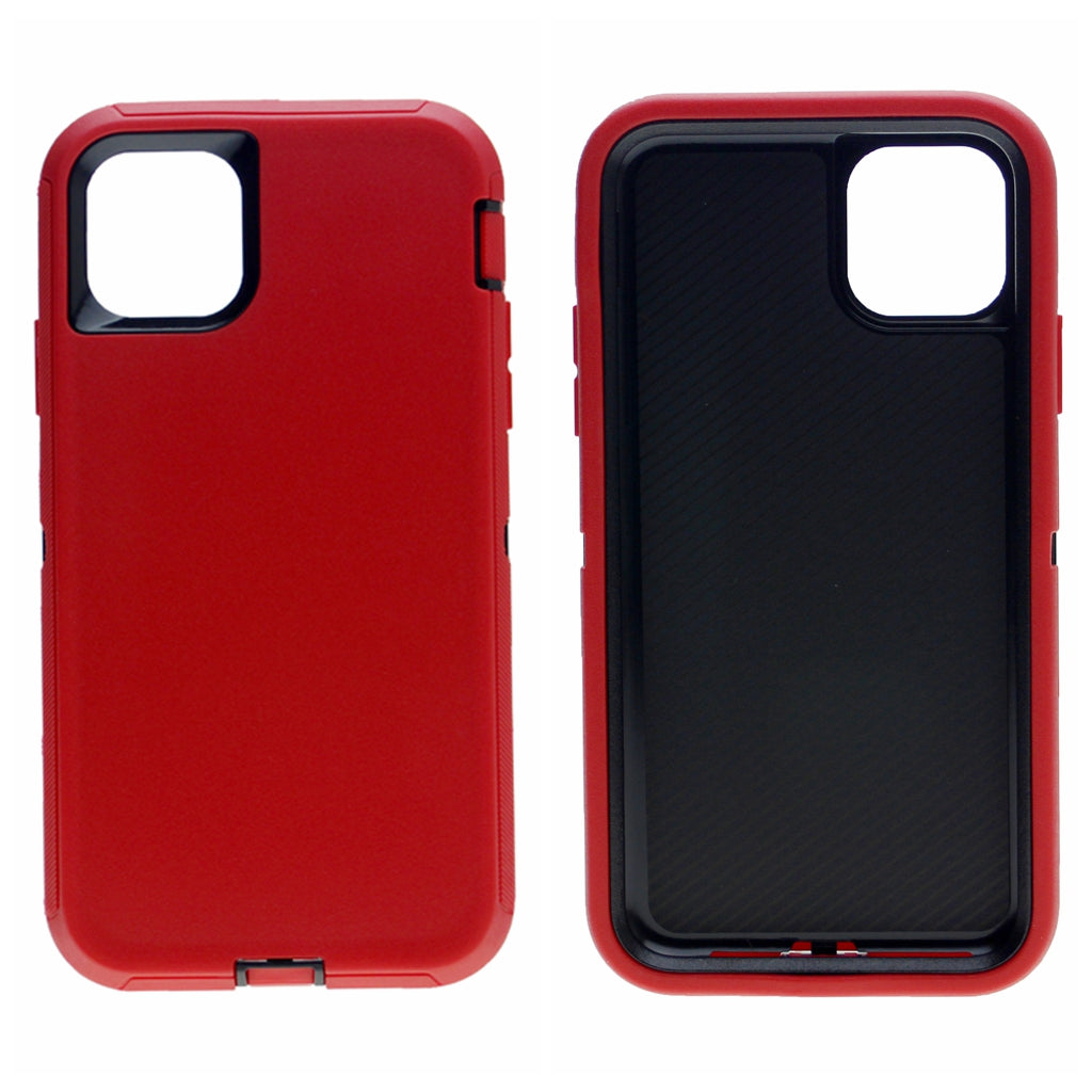 Shockproof Heavy Duty High Impact Resistant Rugged Hybrid Three Layer Armor Full Body Protection Case for iPhone 11 Pro 5.8"