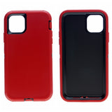 Shockproof Heavy Duty High Impact Resistant Rugged Hybrid Three Layer Armor Full Body Protection Case for iPhone 11 Pro 5.8"