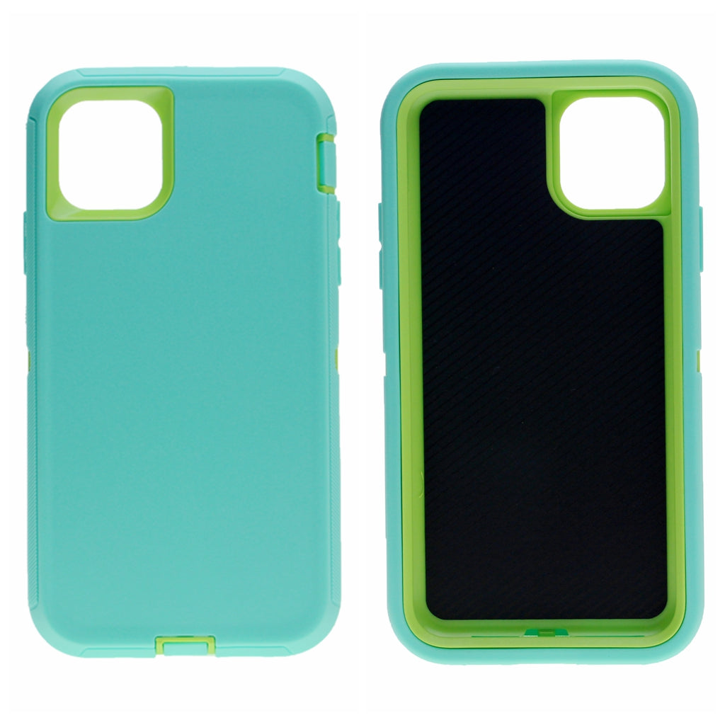 Shockproof Heavy Duty High Impact Resistant Rugged Hybrid Three Layer Armor Full Body Protection Case for iPhone 11 Pro 5.8"