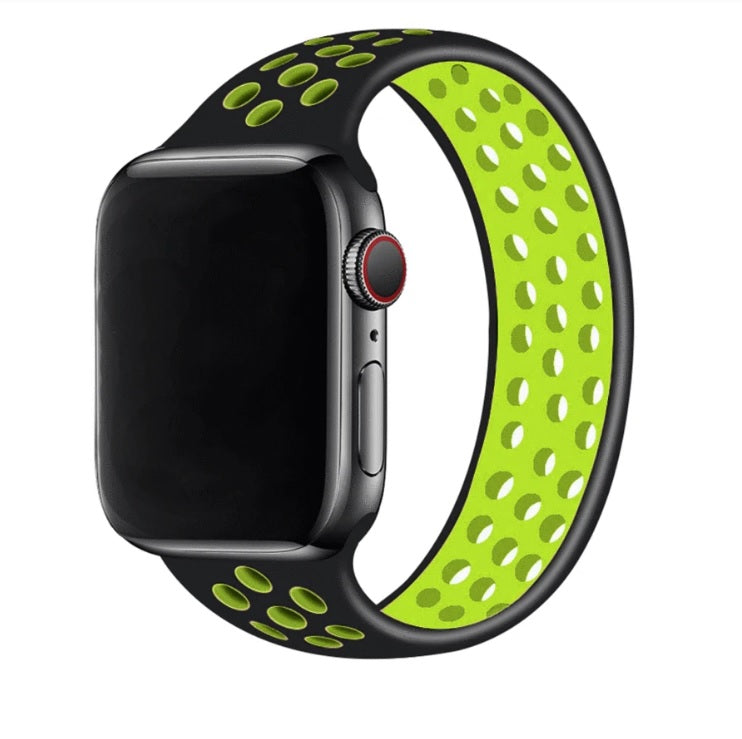 Sports Silicone Band Replacement Band Strap for Apple Watch iWatch Series 1 2 3 4 5, 38mm/40mm