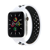 Sports Silicone Band Replacement Band Strap for Apple Watch iWatch Series 1 2 3 4 5, 38mm/40mm