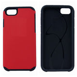 Matte Polish Hard PC Back + Full Cover Premium TPU Heavy Duty Rugged Shockproof Armor Case For iPhone 7, iPhone 8, iPhone SE(20) 4.7"