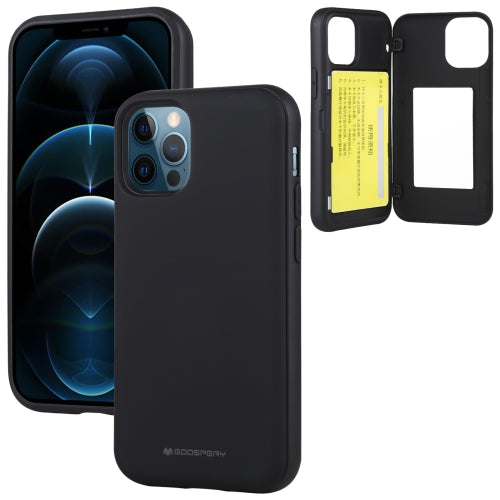 Goospery Magnetic Door Bumper Protective Dual Layer Wallet with Card Holder Case For iPhone 11 (6.1")