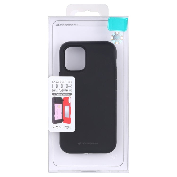 Goospery Magnetic Door Bumper Protective Dual Layer Wallet with Card Holder Case For iPhone 11 (6.1")