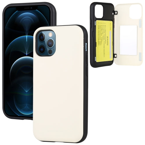 Goospery Magnetic Door Bumper Protective Dual Layer Wallet with Card Holder Case For iPhone 11 (6.1")