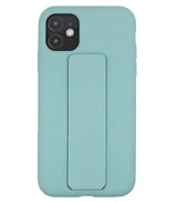 Silicone Case with Vertical & Horizontal Magnetic Stand Hand Strap Case For Iphone 12 Pro Max (6.7")