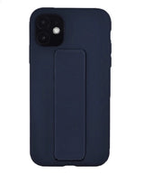 Silicone Case with Vertical & Horizontal Magnetic Stand Hand Strap Case For Iphone 12 Pro Max (6.7")