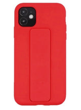 Silicone Case with Vertical & Horizontal Magnetic Stand Hand Strap Case For Iphone 12 Mini (5.4")